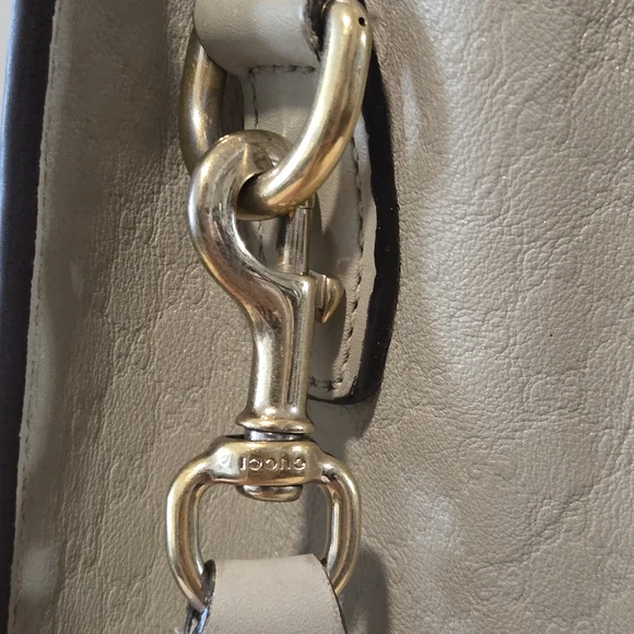 Gucci Guccissima Beige Crossbody Bag - Picture 8 of 12